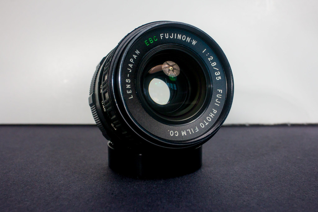 Fuji Photo Film Co. EBC Fujinon-W 35mm F2.8 lens. | Flickr