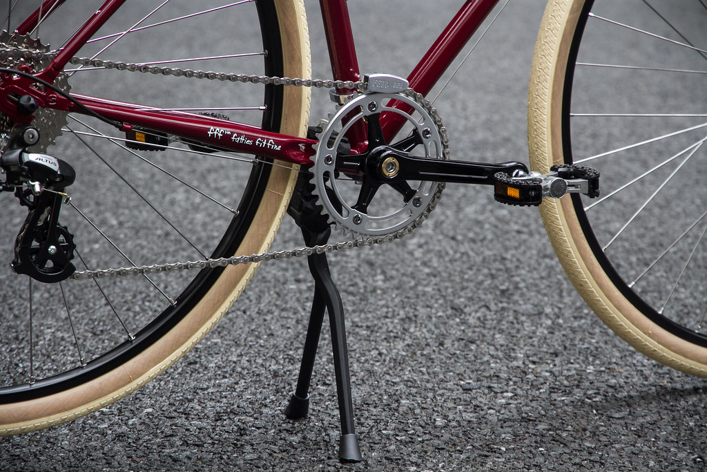 BLUE LUG* RMC track crank set (all silver) - BLUE LUG ONLINE STORE