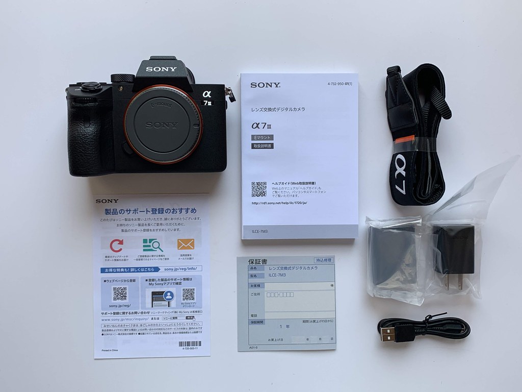 SONY ミラーレス一眼カメラ α7III（ILCE-7M3）開封の儀！α7IIIのボディ