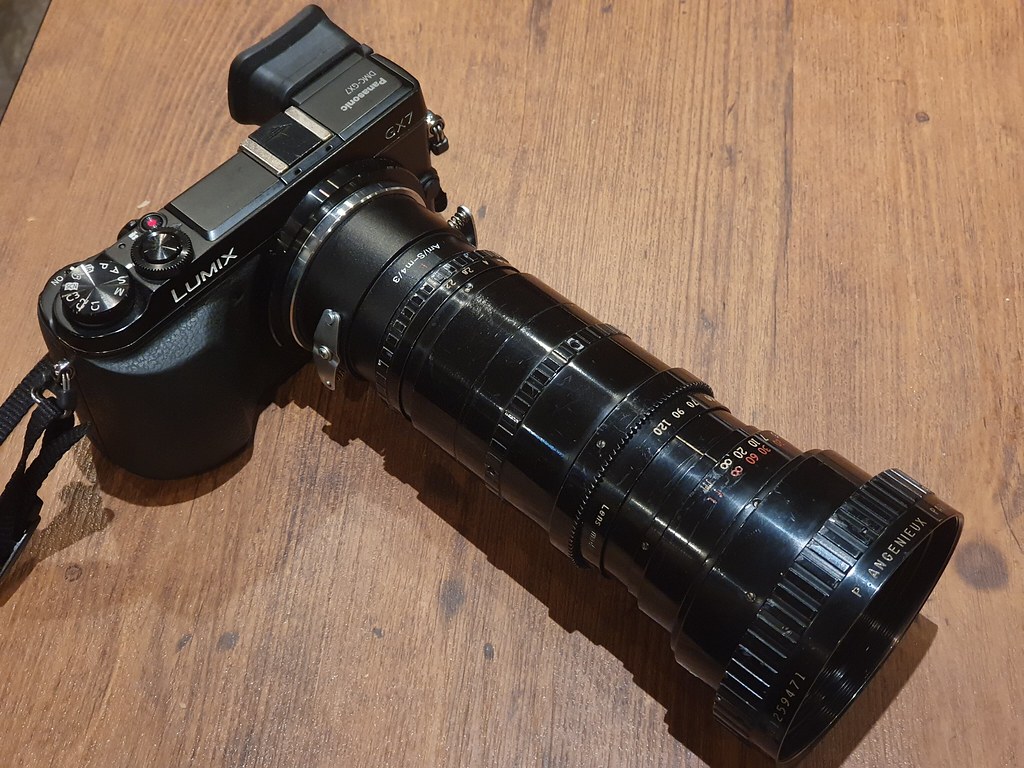 レンズ沼298本目】P.ANGENIEUX 12-120mm f2.2 Arri STDマウントで1960