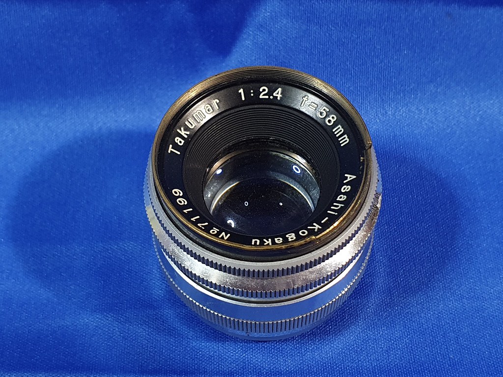 レンズ沼305本目】オクシン型TAKUMAR 58mm F2.4を入手。DMM.comに3D
