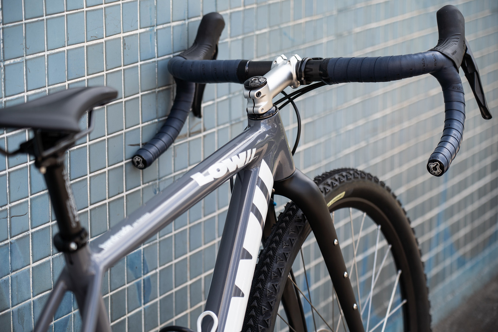 WHISKY* No.7 12F aluminum drop handlebar (black) - BLUE LUG ONLINE