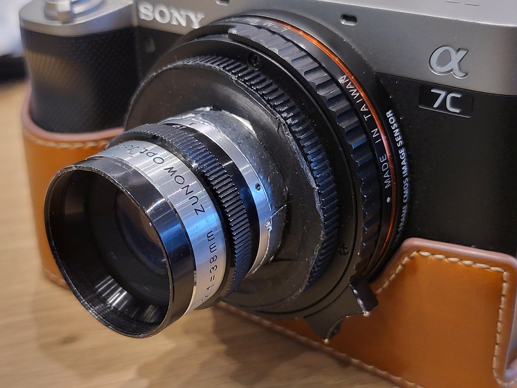 シネレンズ】ZUNOW 38mm F1.9 Dマウントでグルグルボケ・放射状ボケを