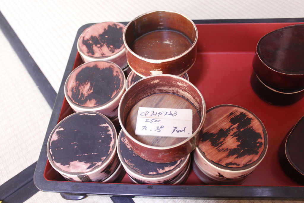 2022年度の井川メンパ塗り直し修理について : 静岡の漆塗り曲げわっぱ