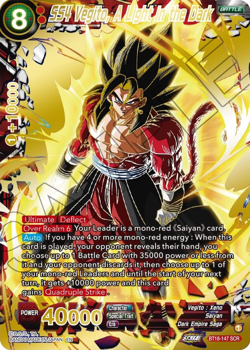 ドラゴンボール超 カードゲーム Zenkai DAWN OF THE Z-LEGENDS