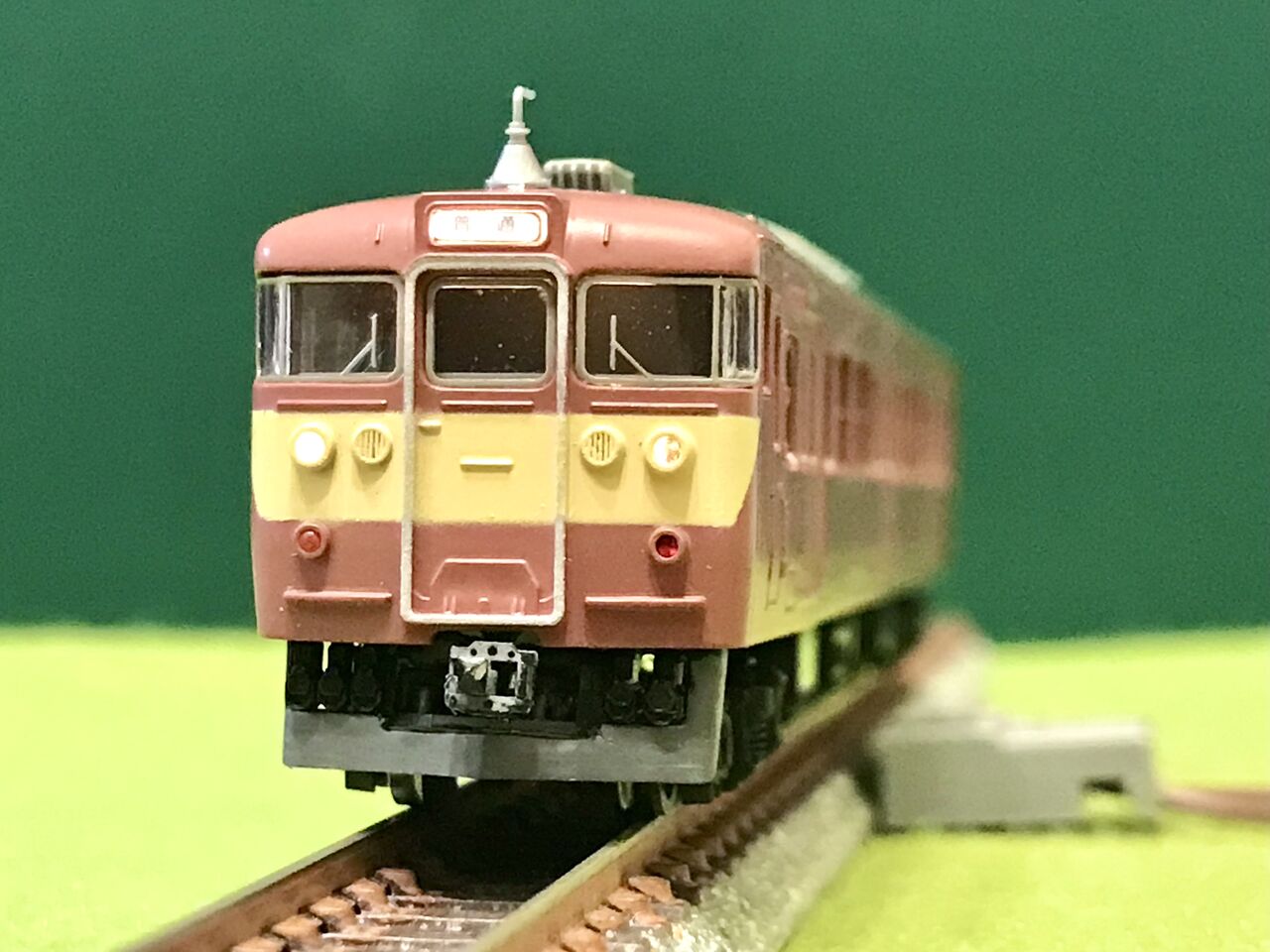 KATO「クハ455」ケースなし 457系急行形電車 中古Nゲージ ジャンク