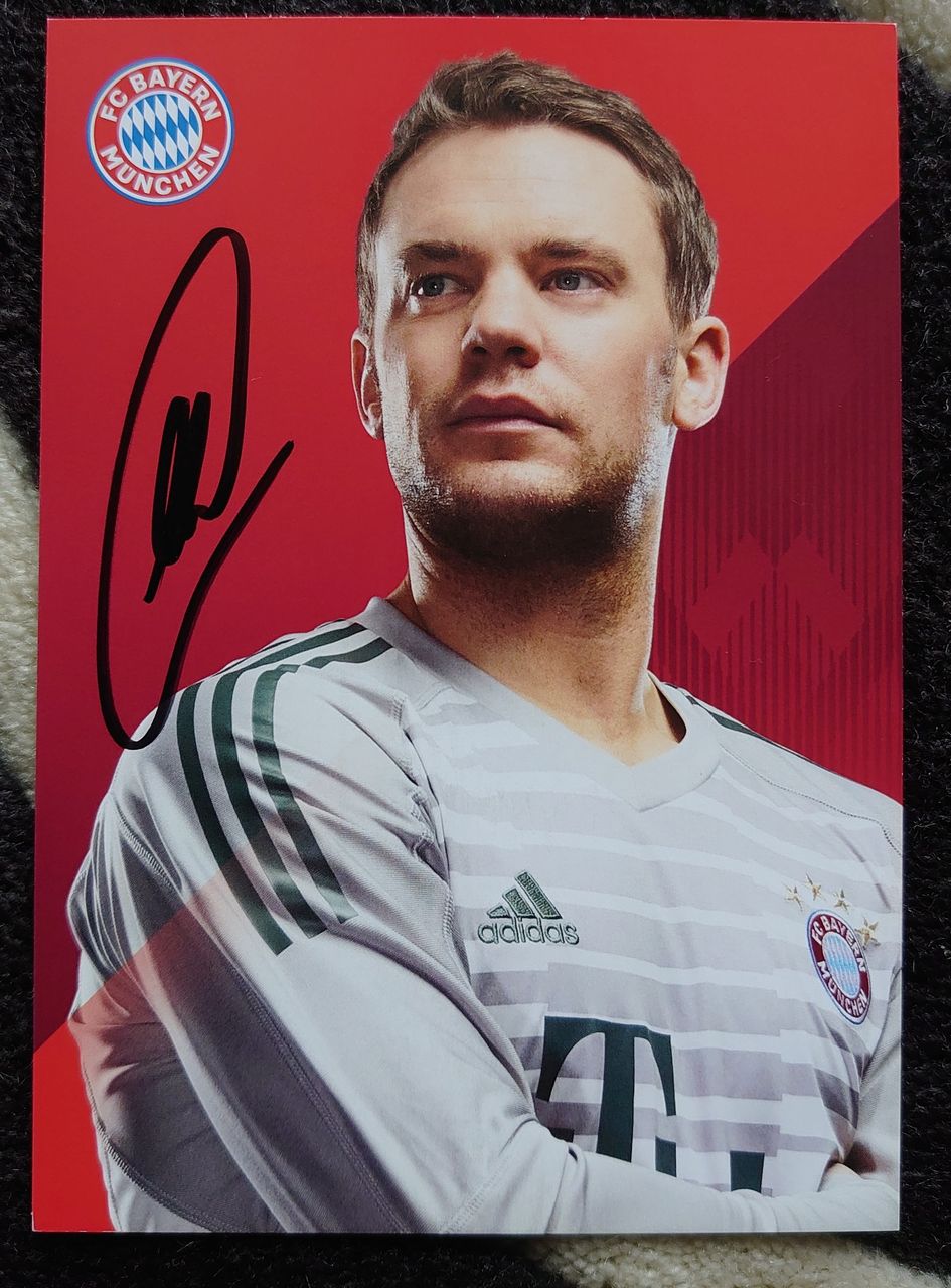 オートグラフカードが届いた！PART18-バイエルン・ミュンヘン 2018/19