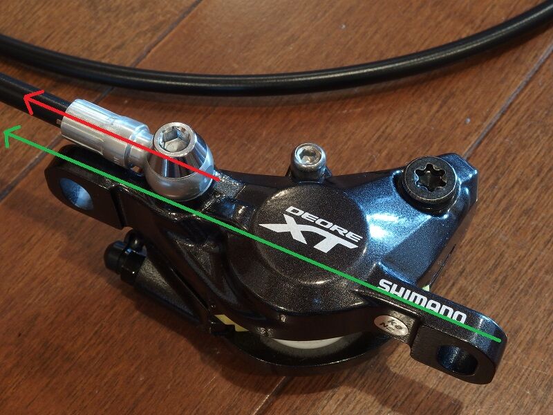 Deore XT ディスクブレーキ BR-M8000、BL-M8000 を取付け : ロード