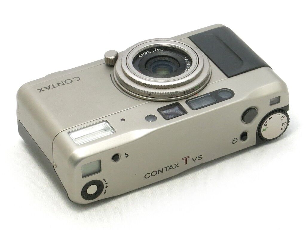CONTAX TVS コンパクトフィルムカメラ動作確認済 付属品あり C6527