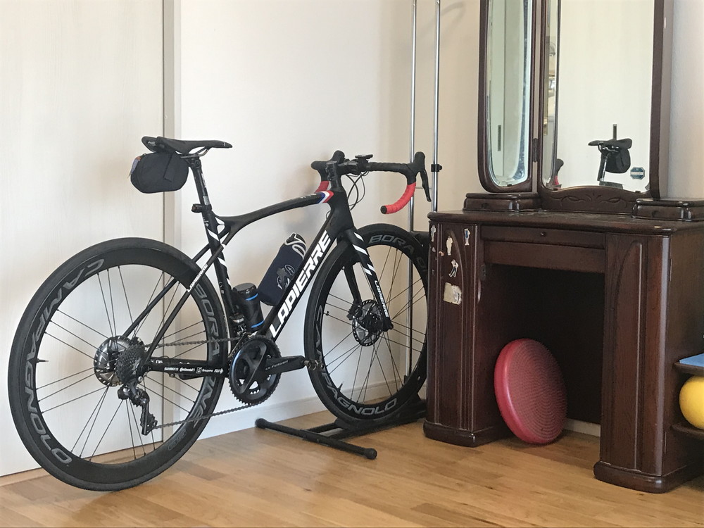 縦置きロードバイクスタンド、丸八工機の「A01V Special」を使ってみて