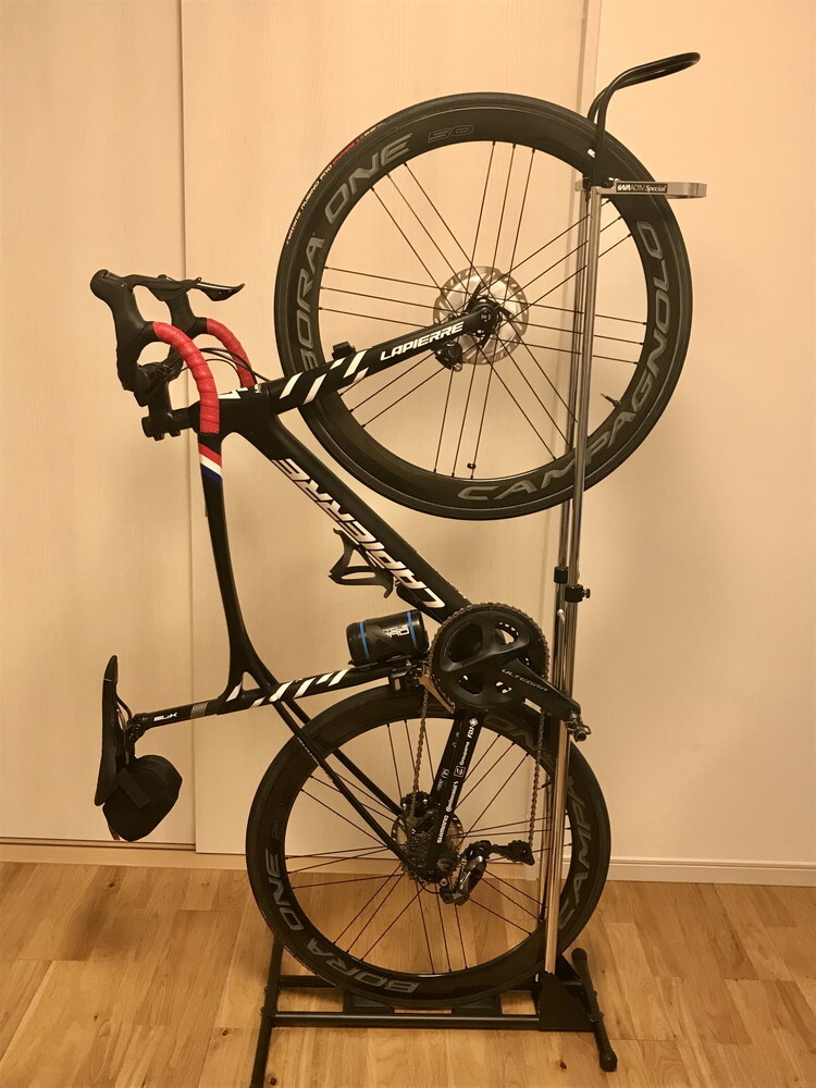 縦置きロードバイクスタンド、丸八工機の「A01V Special」を使ってみて