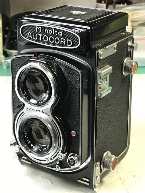 カメラ修理 minolta AUTOCORD（ミノルタ オートコード）の総合整備