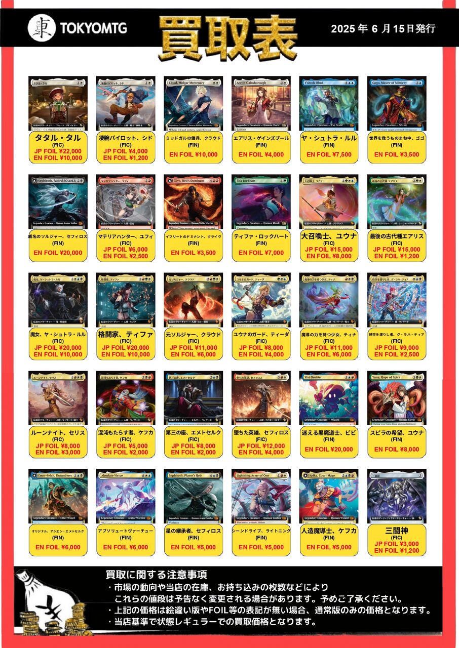 FF拡張アート版foilカードがコレクションの難所？ : すぷりんぐのblog