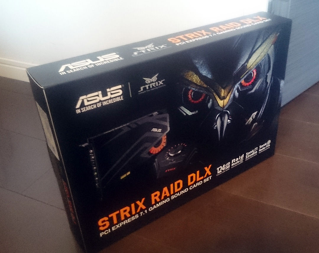 買ってみました！サウンドカード ASUS「STRIX RAID DLX」 : ねこにゃん生活