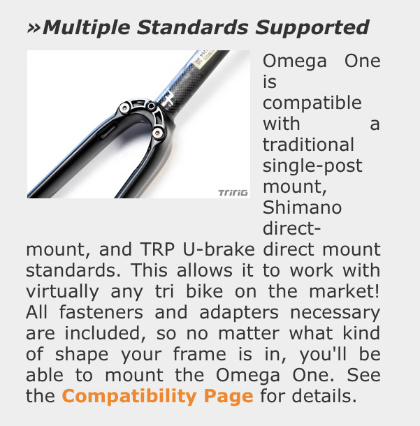 TriRig Omega One 空力に優れるリムブレーキキャリパーの話 : しがない