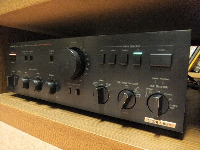 ONKYO A-817RS : オーディオ・マルチシステム奮闘記