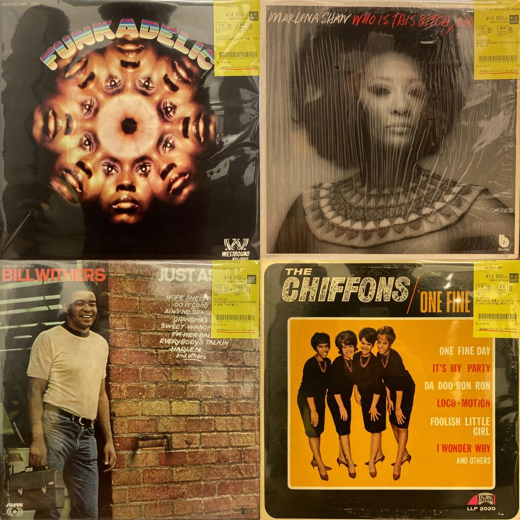 02/12(木）ソウルのオリジナル盤レコードが多数入荷いたしました