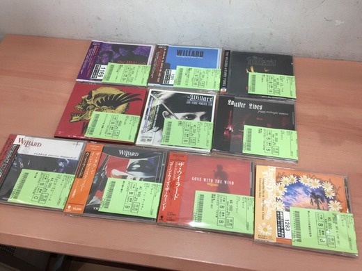 9月8日(木) THE WILLARD(ウィラード) CD大量入荷中！ : ディスク