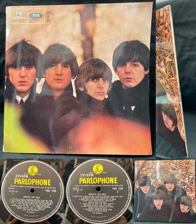 稀少UKオリジナルMonoレア5N/6NビートルズBeatlesレコード 稀少UK