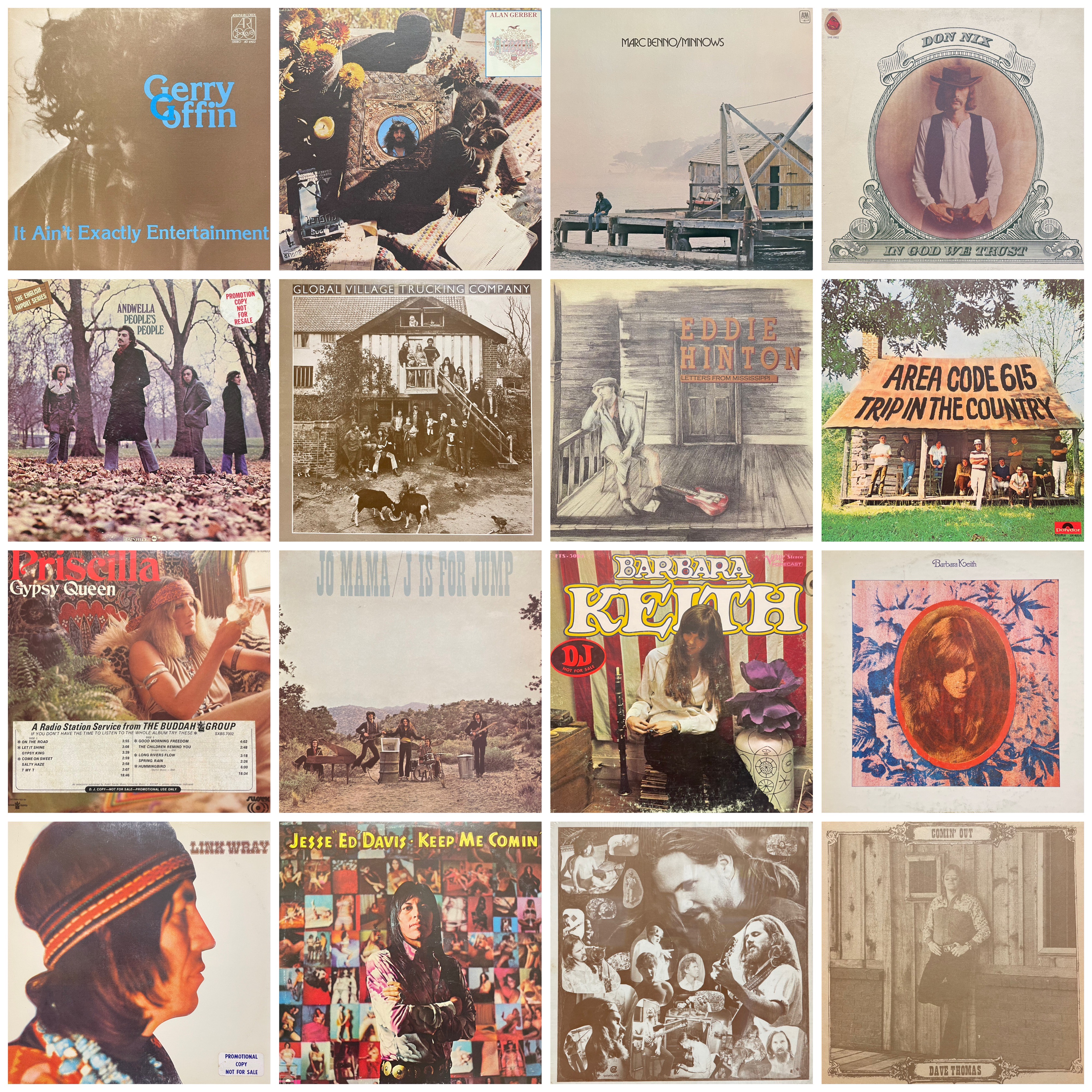 10/31(金)【新着レコード】シンガーソングライター～SWAMP ROCK 特集