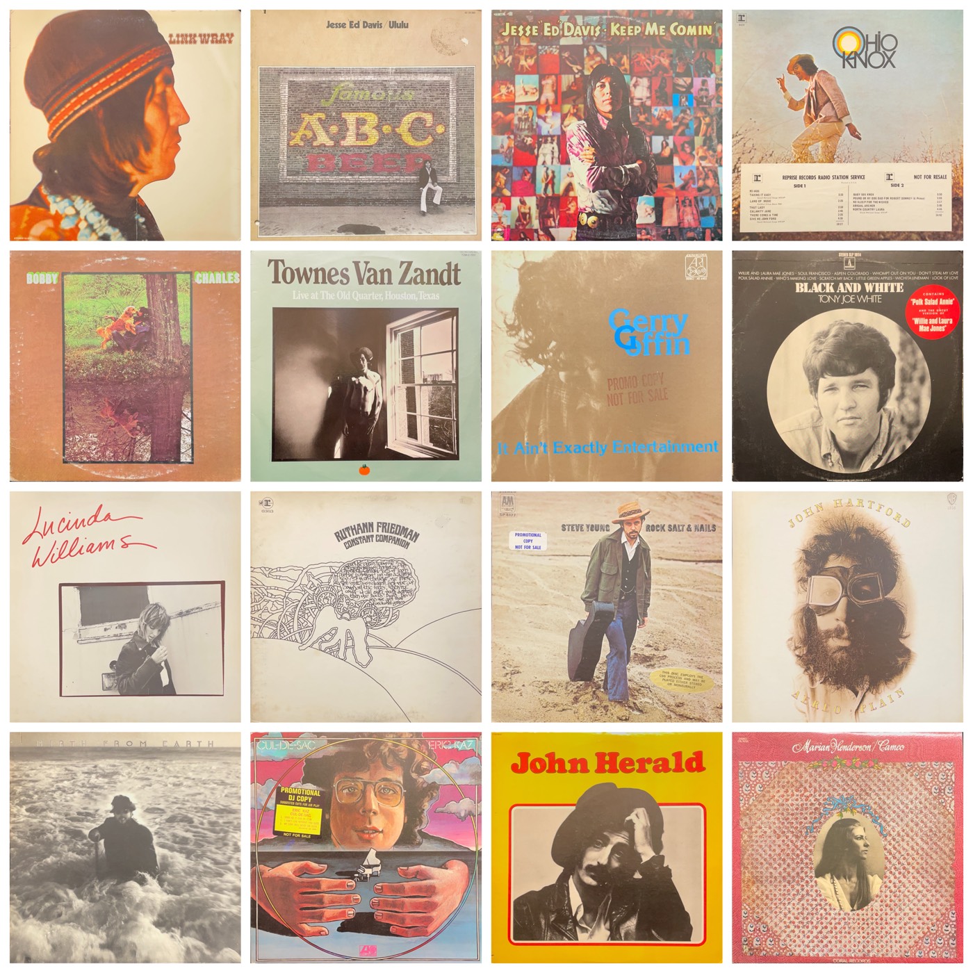 5/31(土)【中古レコード】シンガーソングライター～SWAMPの名作を大量