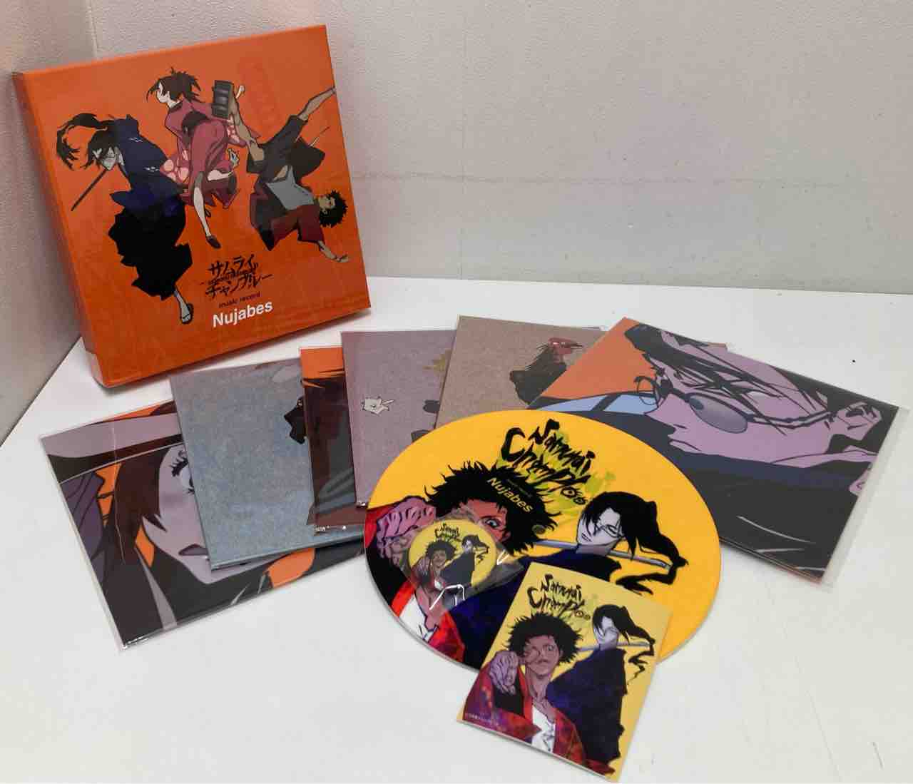 NUJABES/『サムライ・チャンプルー』中古7インチレコードBOXセットが