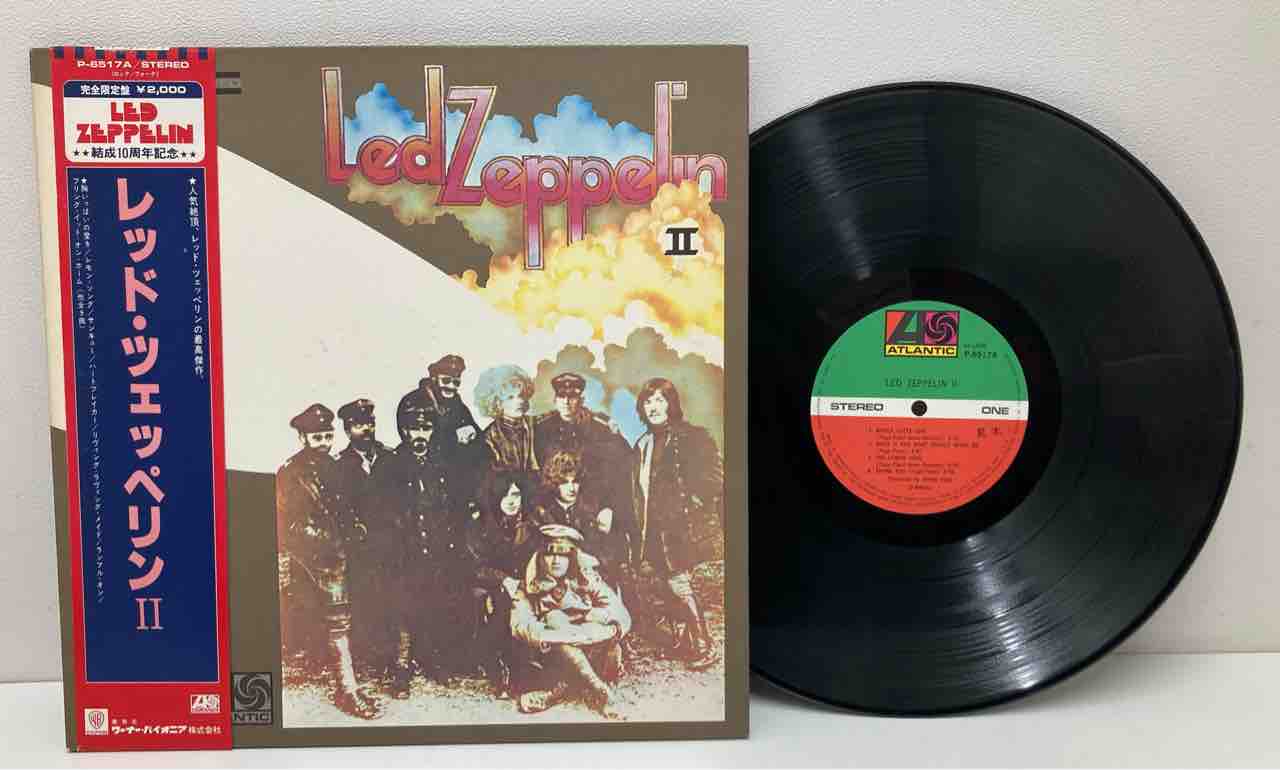 名盤『Ⅳ』の激レアな白ラベルテストプレス盤や各種見本盤帯付中古