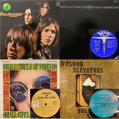 オンラインショップ出品中！8/9(土)ROCK廃盤アナログセール(LP + 7inch