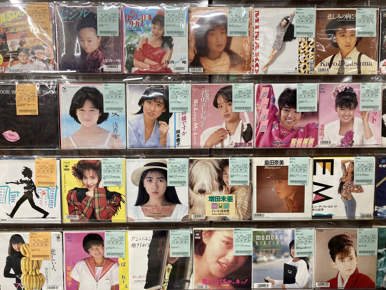 6/29(土)80年代アイドルの中古レコード入荷情報!《レア盤も!シングル盤