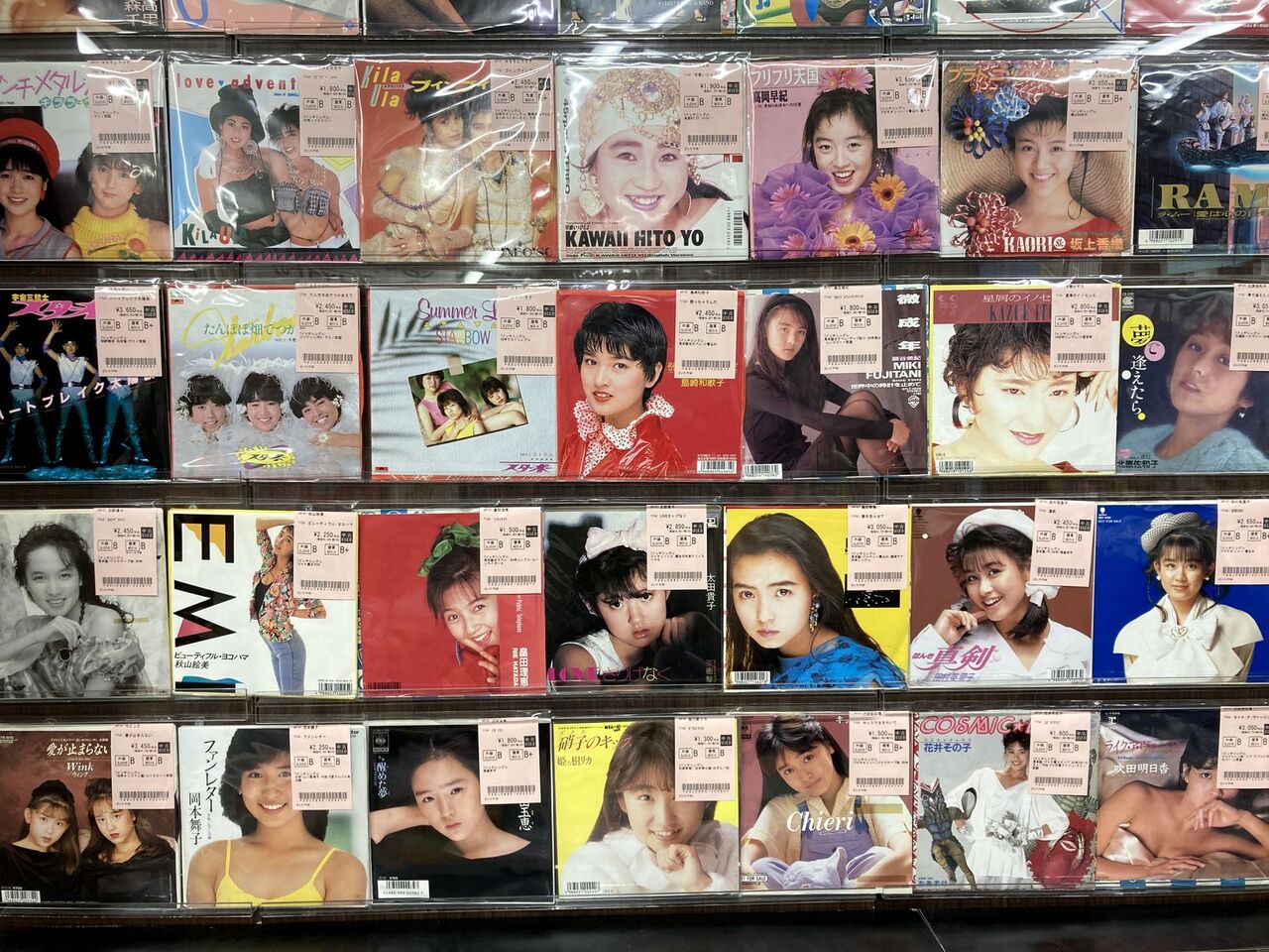 5/20(火)中古レコード入荷情報《80'sアイドル7インチ350枚以上