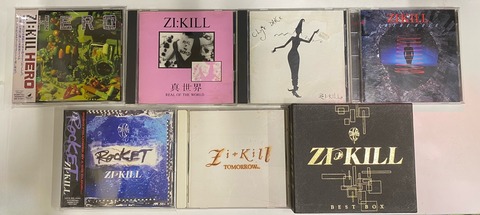 4月8日(月) ZI:KILL、D'ERLANGER関連(DIE IN CRIES・CRAZE他)の中古CD