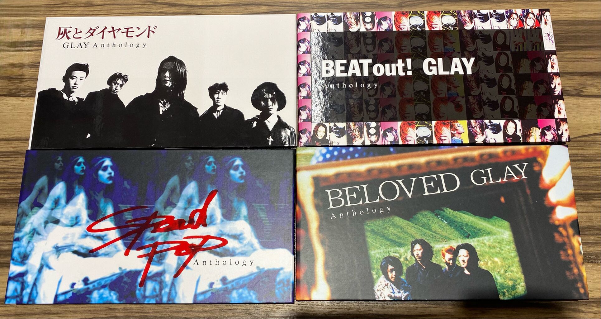 5月28日(日) GLAY ｢Anthology｣シリーズ、まとまって入荷!! : ディスク