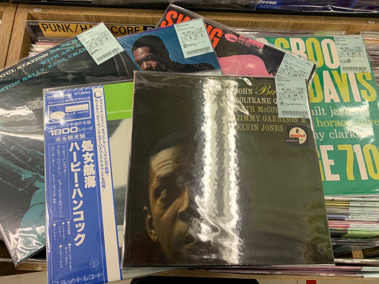 7/22(土)JAZZ新着中古レコード稀少盤、人気盤を店頭出しました