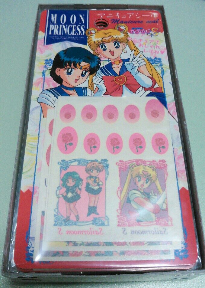 美少女戦士セーラームーンS マニキュアシール アマダ 駄菓子屋 美少女