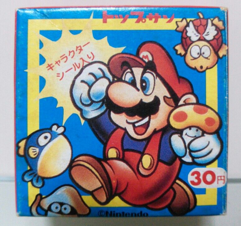 トップサン スーパーマリオ ガム シール : トレジャーハンティン部