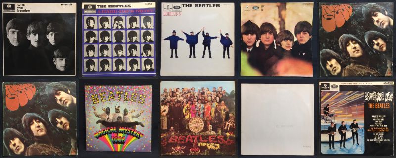 BEATLES中古】9/30(金) ～UKオリジナル盤を状態まずまずのため特価で