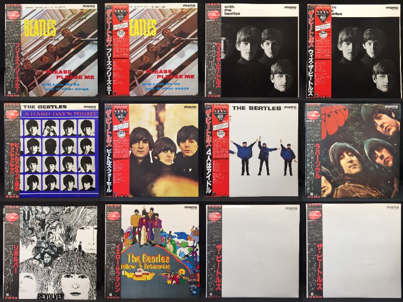 中古】3/12(日) ≪THE BEATLES≫ 国内盤80's MONO帯付きがまとめて入荷