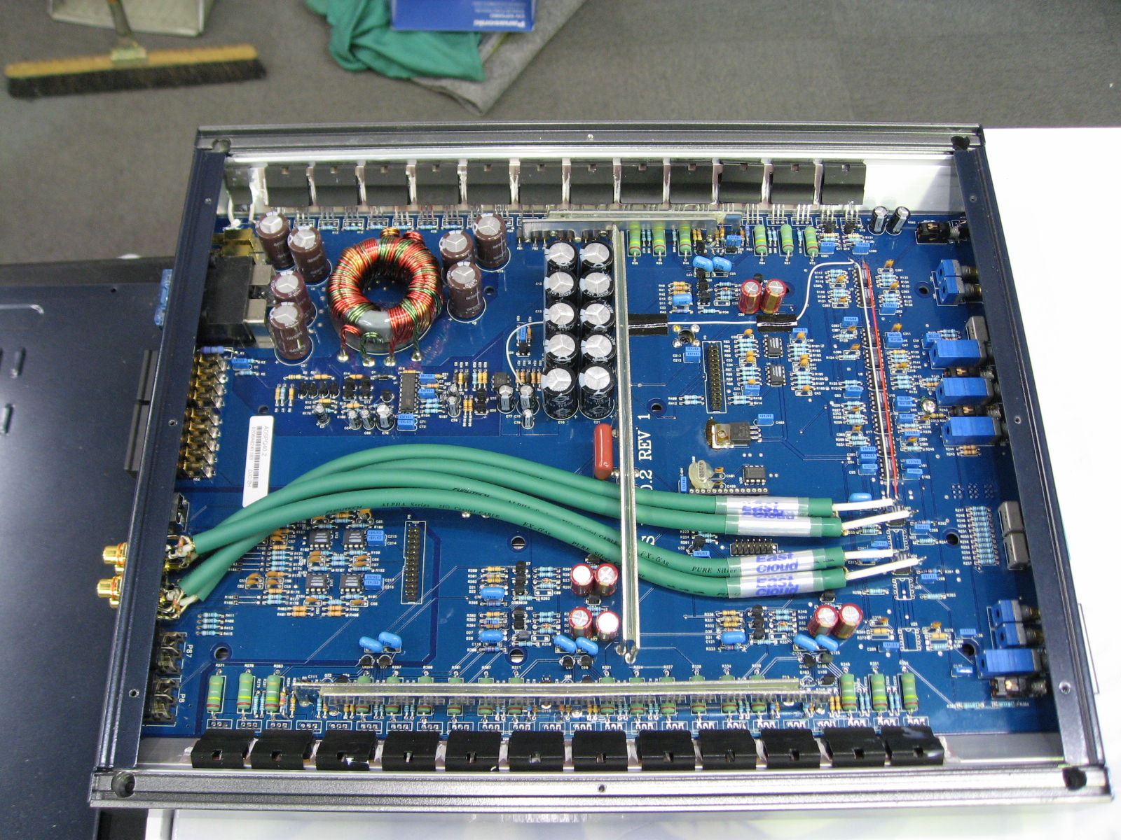 PQ40.2 4chアンプ a⁄d⁄s 改造 イシダチューニング