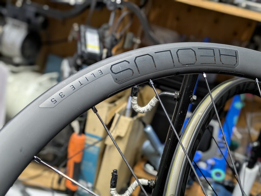 中古品販売】BONTRAGER Aeolus Elite 35 TLR ディスク用カーボン