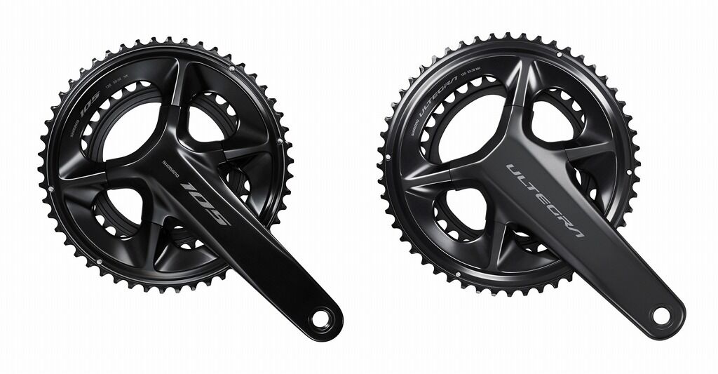 12速クランク ULTEGRA FC-R8100と105 FC-R7100 : えふえふぶろぐ