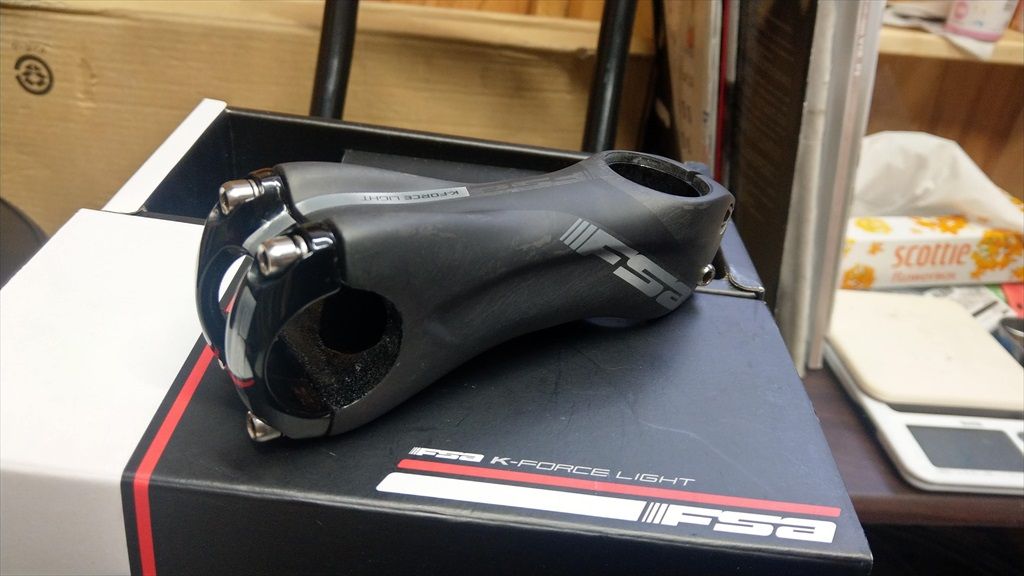 鈍器】FSA K-Force light カーボンステムを使ってみた話 : えふえふぶろぐ