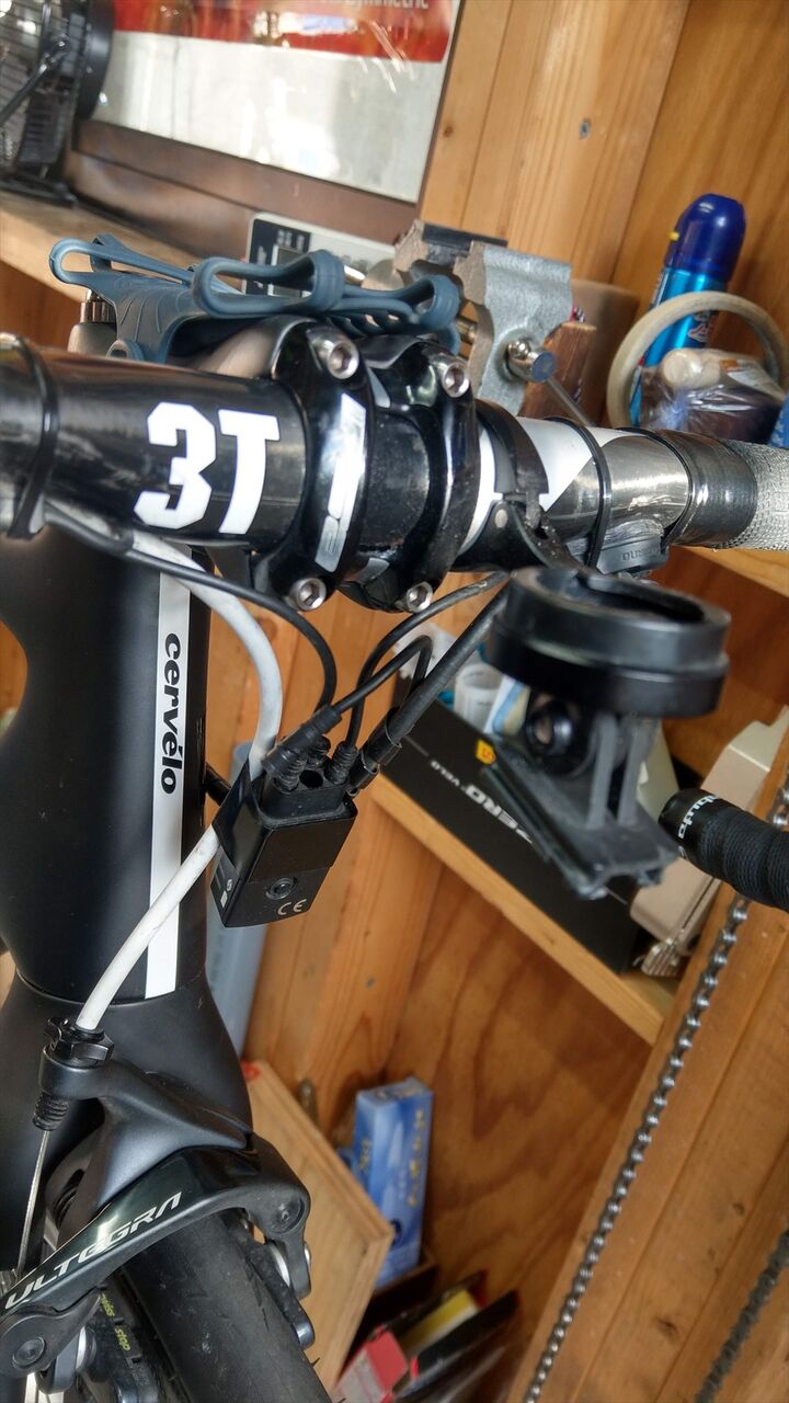 SM-EW90からEW-RS910へ ジャンクションAを変えてハンドル周りスッキリ