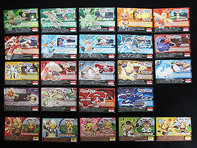 ポケモンスクラップ、全56種類をコンプリート！ : 有栖のポケモン日記