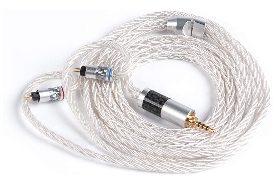 YYX4887」Yinyoo 8芯 7N 単結晶銅線ケーブル ／ ミドルグレードながら