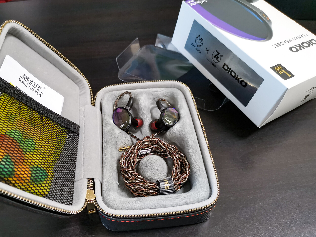 7Hz x Crinacle: Salnotes Dioko」 14.6mm平面駆動＆Crinacleコラボで