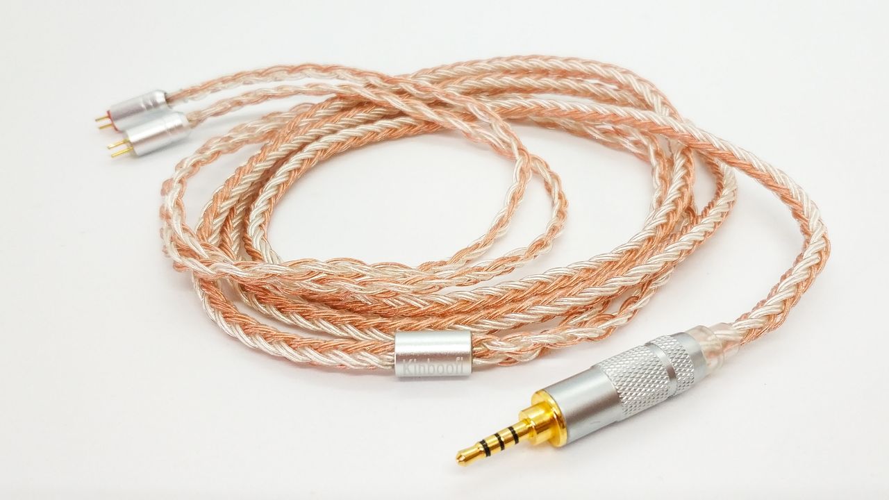 MMCX 102SSC 撚り線 16芯 ブレイド編み 4.4mm5極 ワイヤ入 【公式通販】