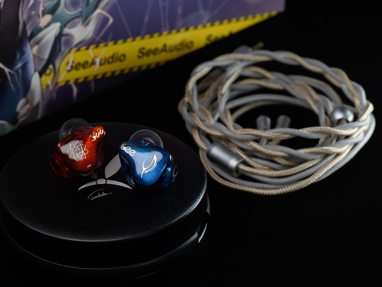 SeeAudio Bravery RB Edition」 高音質ミドルグレード4BAイヤホンの