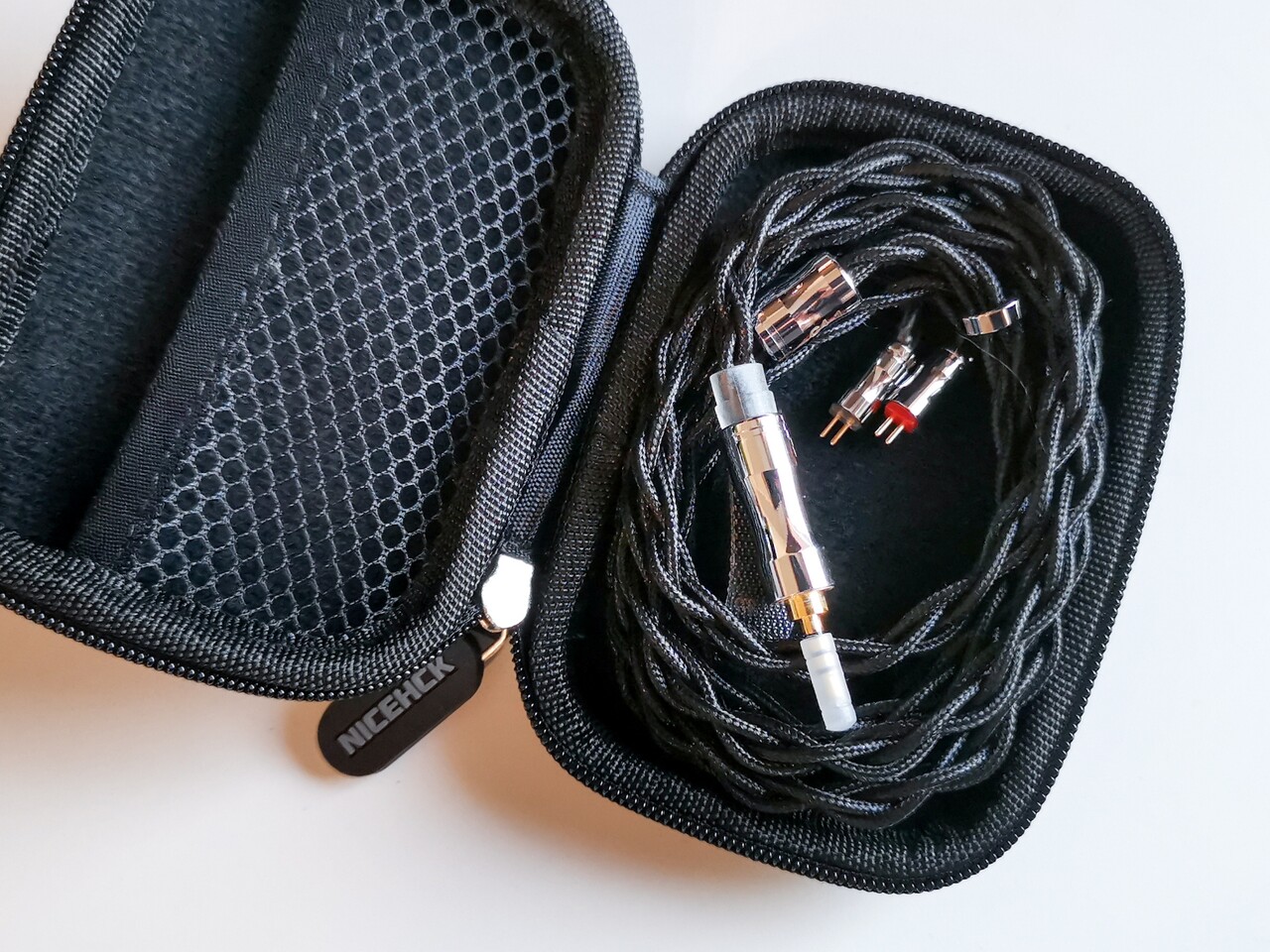 NICEHCK C4-1」 銀メッキ 6N UPOCC 超高純度単結晶銅線を使用