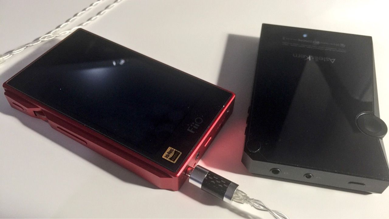FiiO X5 3rd gen」でイロイロつないで聴いてみた。【レッドモデル購入