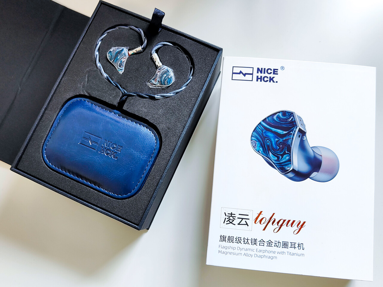 NICEHCK Topguy」 独自ドライバー搭載のHCKのフラグシップ。優れた質感